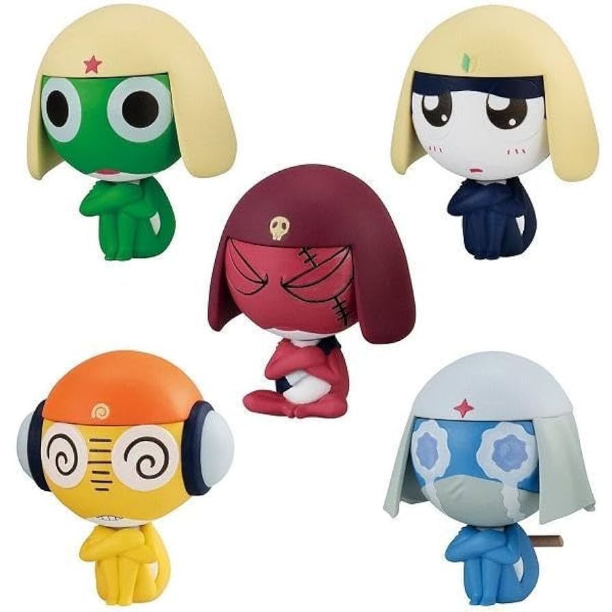 ケロロっこ Amazon.co.jp: 全5種 ケロロ軍曹 まちぼうけでます まちぼうけ
